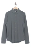 Rhone Commuter Stretch Button-up Shirt In Gray