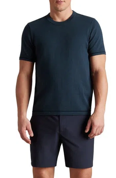 Rhone Compass Knit T-shirt In Green