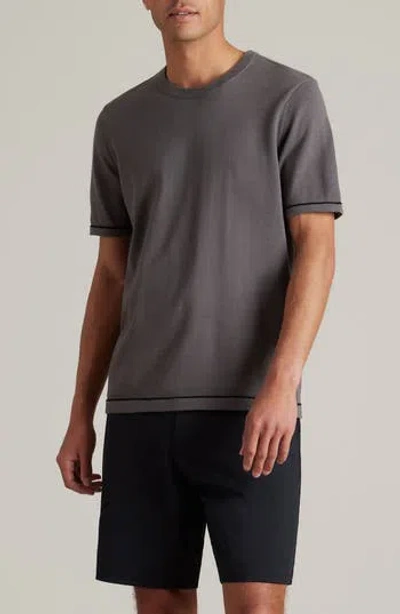 Rhone Compass Knit T-shirt In Neutral
