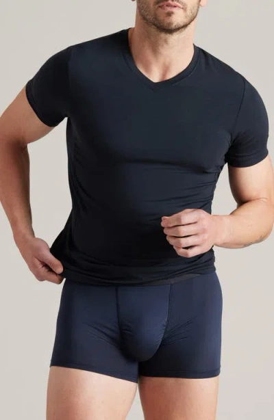 Rhone C.o.r. V-neck Undershirt In Black