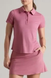 Rhone Course To Court Performance Polo In Rose Mist