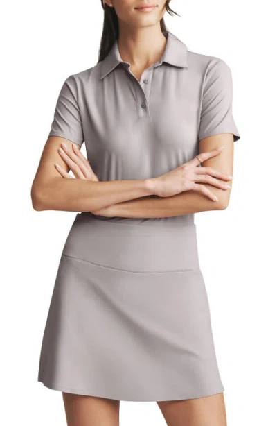 Rhone Course To Court Performance Polo In Taupe Mist