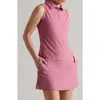 Rhone Course To Court Mock Neck Top In Rose Mist