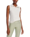 Rhone Course To Court Sleeveless Polo In Sand