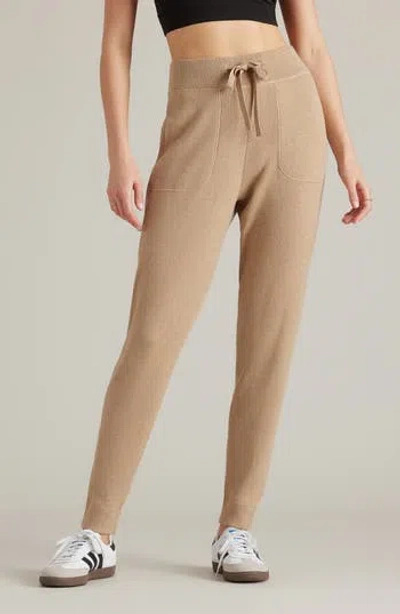 Rhone Daybreak Sweater Joggers In Brown