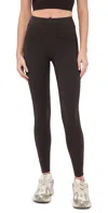 Rhone Defy Compression Tights Dark Espresso In Brown