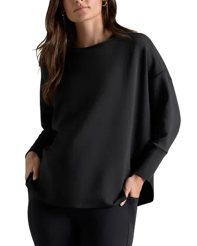 Rhone Dreamglow Sweatshirt In Black Heather