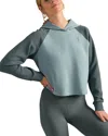 Rhone Dreamglow Color Blocked Hoodie In Blue