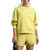 Rhone Dreamglow Crewneck Sweatshirt In Green