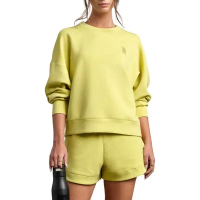 Rhone Dreamglow Crewneck Sweatshirt In Green