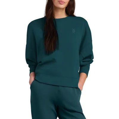 Rhone Dreamglow Crewneck Sweatshirt In Green