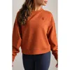 Rhone Dreamglow Crewneck Sweatshirt In Orange