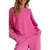Rhone Dreamglow Crewneck Sweatshirt In Pink