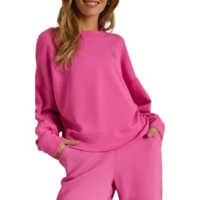 Rhone Dreamglow Crewneck Sweatshirt In Pink
