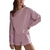 Rhone Dreamglow Crewneck Sweatshirt In Purple