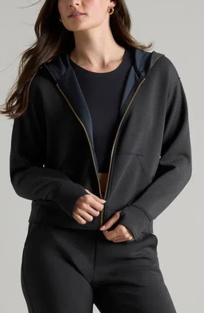 Rhone Dreamglow Full Zip Hoodie In Blue