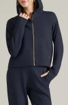 Rhone Dreamglow Full Zip Hoodie In Navy Blue