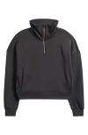 Rhone Dreamglow Half Zip In Black