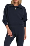Rhone Dreamglow Half Zip In Blue