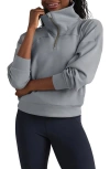 Rhone Dreamglow Half Zip In Gray