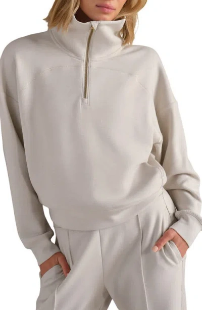 Rhone Dreamglow Half Zip In Gray