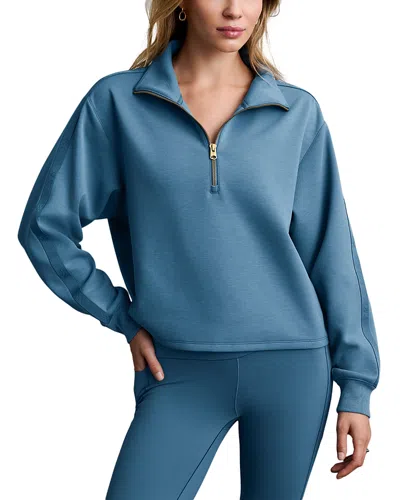 Rhone Dreamglow Half Zip Sweatshirt In Blue