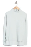 Rhone Dreamglow Mock Neck Pullover In Blue