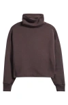 Rhone Dreamglow Mock Neck Top In Brown