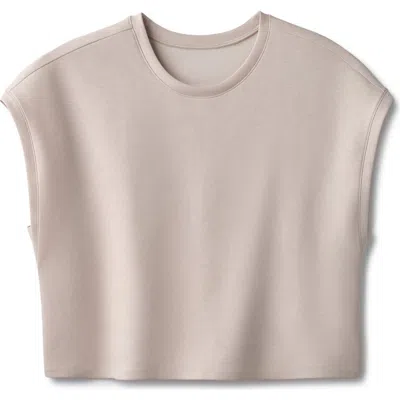 Rhone Dreamglow Oversize Crop T-shirt In Neutral