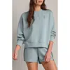 Rhone Dreamglow Oversize Sweatshirt In Blue