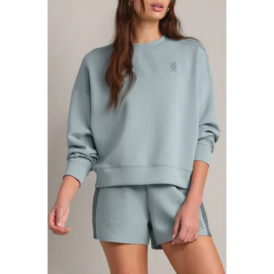 Rhone Dreamglow Oversize Sweatshirt In Blue