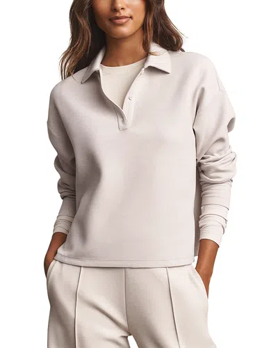 Rhone Dreamglow Polo Sweatshirt In Neutral