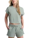 Rhone Dreamglow Short Sleeve Tee In Pacfic Green