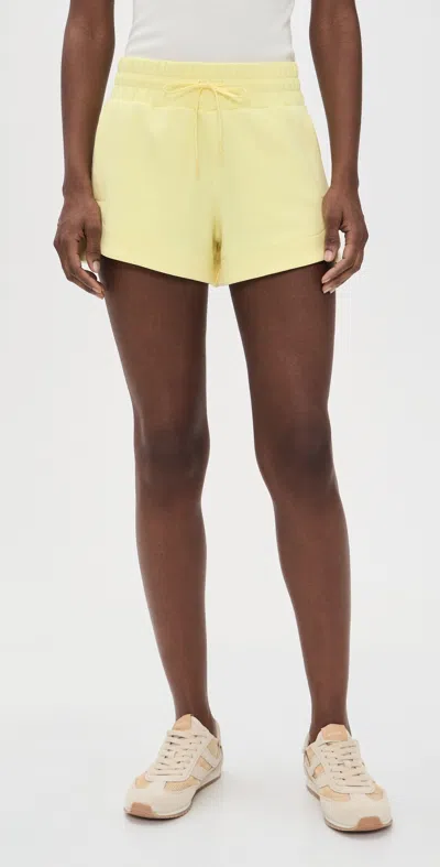 Rhone Dreamglow Shorts Lemon Lime In Green