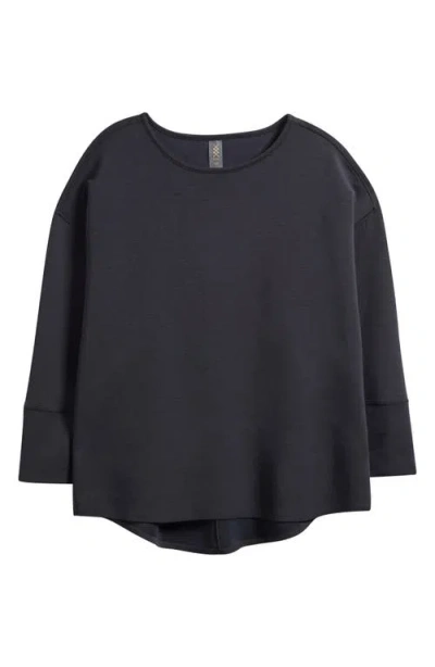 Rhone Dreamglow Sweatshirt In Black Heather