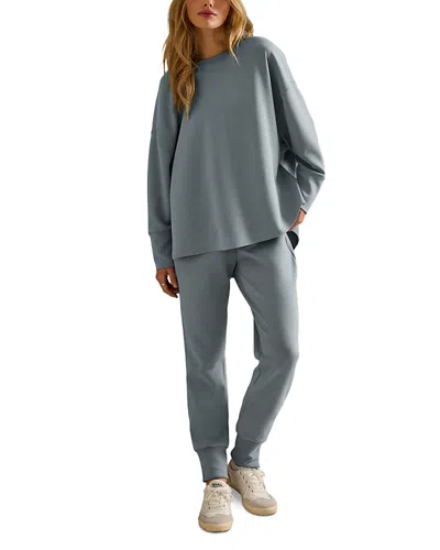 Rhone Dreamglow Taper Leg Pants In Blue