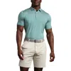 Rhone Drive Time Performance Polo In Green