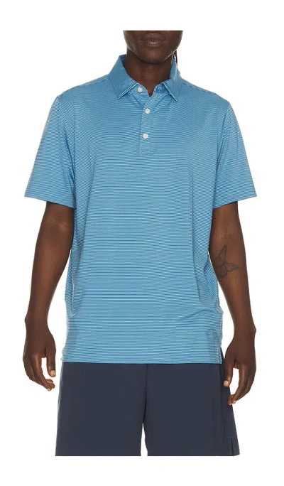 Rhone Drive Time Polo In Blue