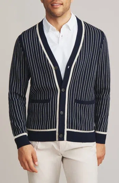 Rhone Earl V-neck Golf Cardigan In Multi