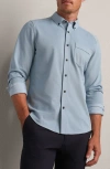 Rhone Effortless Oxford Performance Button-down Shirt In Multi