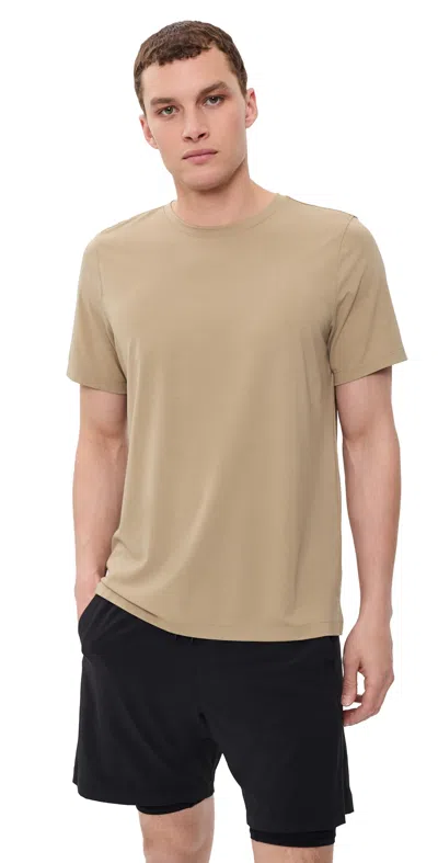 Rhone Elevated Modern Tee Teak Brown