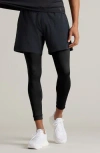 Rhone Elevation Compression Tights In Black