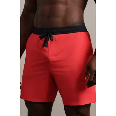 Rhone Endure 6-inch Lined Training Shorts In Red