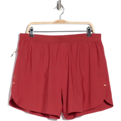 Rhone Extra Mile 5-inch Running Shorts In Red