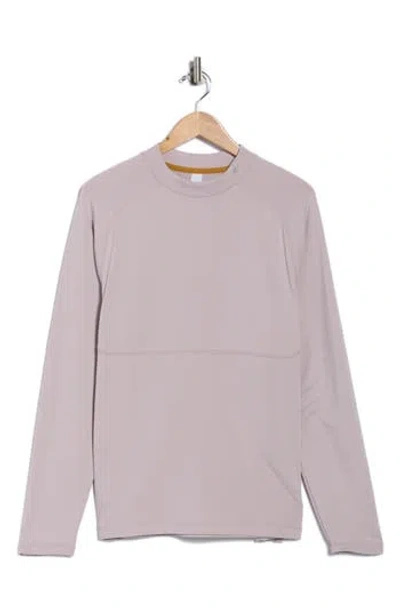 Rhone Extra Mile Fleece Pullover In Gray