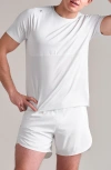 Rhone Extra Mile Performance T-shirt In Bright White