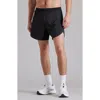 Rhone Extra Mile 5-inch Running Shorts In Black