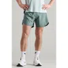 Rhone Extra Mile Running Shorts In Stormy Sea Green