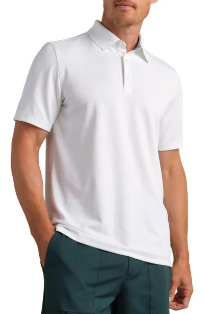 Rhone Fairway Performance Golf Polo In White