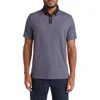 Rhone Floral Performance Golf Polo In Black Geo